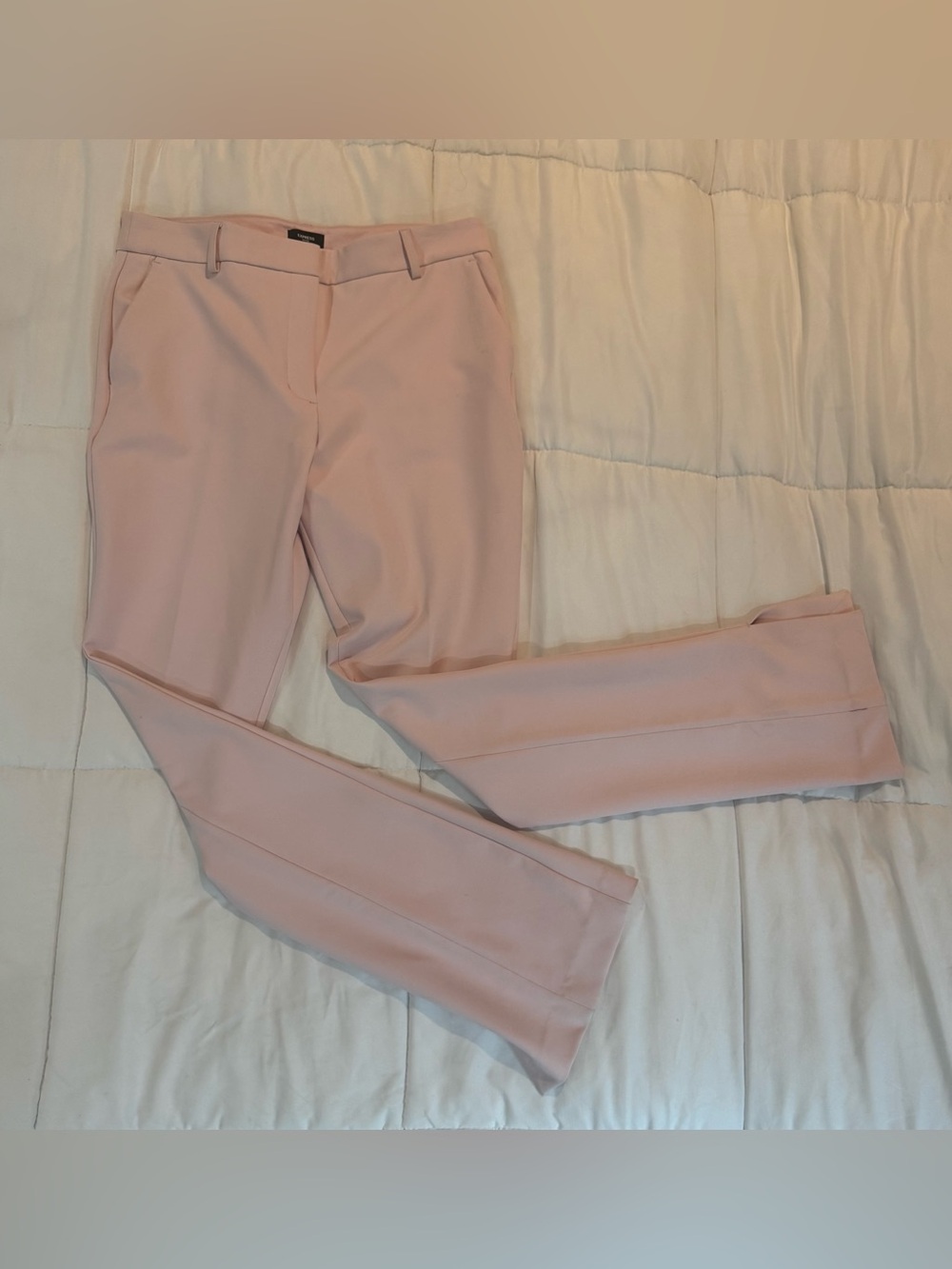 Express Light Pink Tailored Dress Pants - Picture 8 of 9